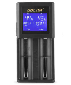 Golisi S2 Smart Charger with LCD Screen (2 Bay)