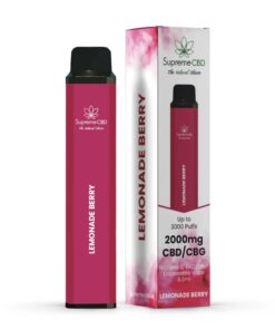 CBD Disposable Vape – Lemonade Berry (2000mg)
