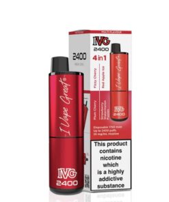 IVG 2400 Red Edition 4 In 1 20mg Disposable Vape
